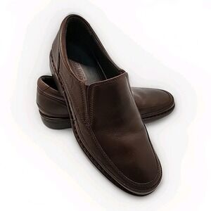 PIKOLINOS Men's Size 41 US 8 Slip On Shoes Loafer‎ Brown Leather Office Career